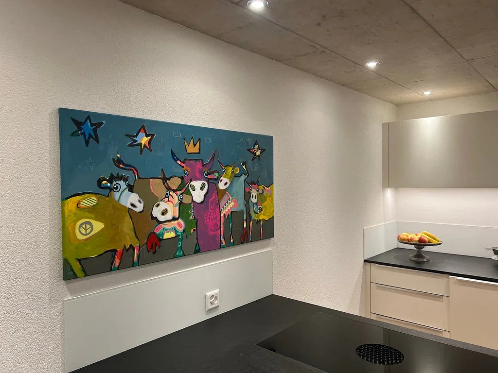 Kuhle Bilder @ Home: Wenn Kunst einzieht