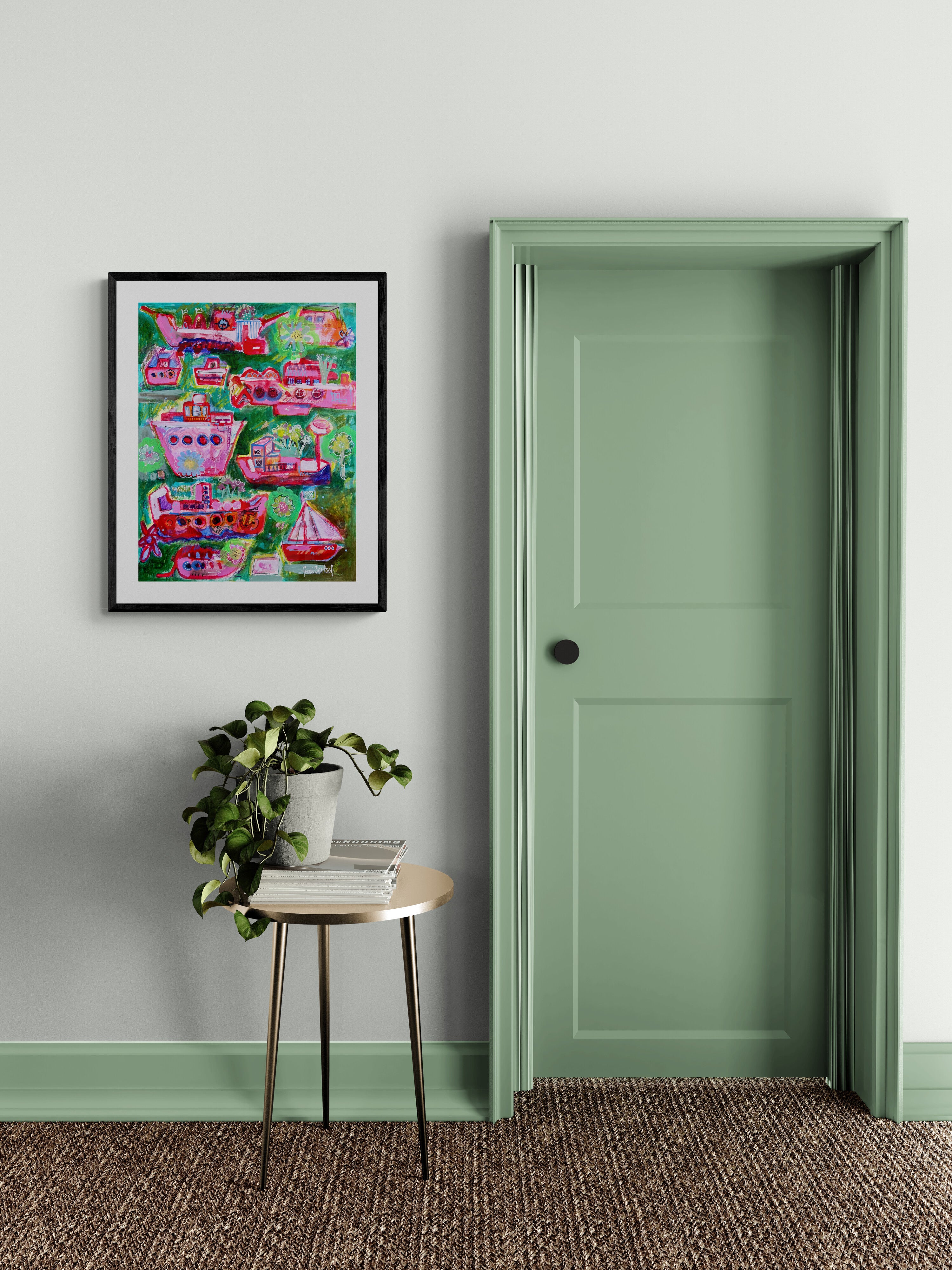 hallway-with-door-and-plant.jpg