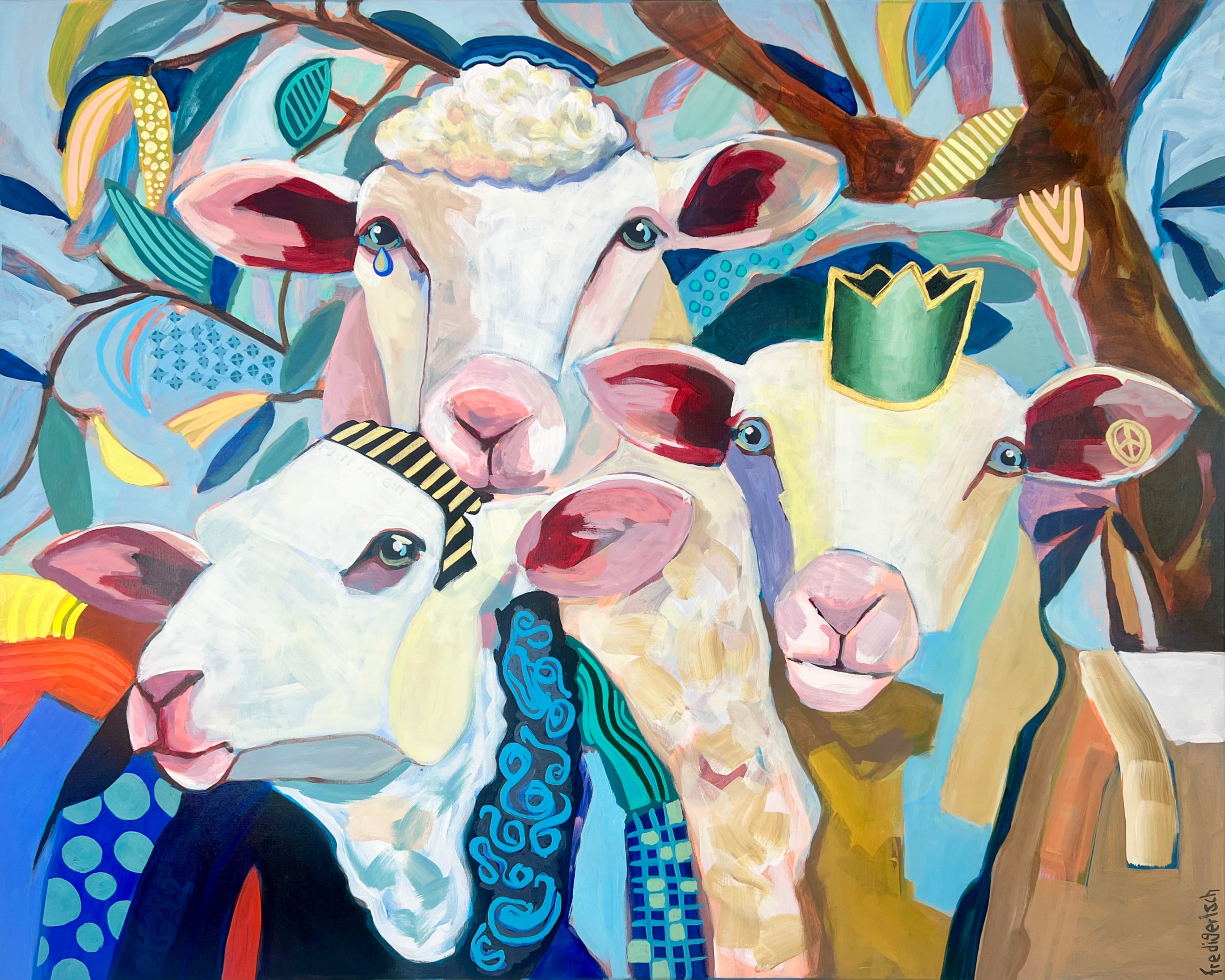 Three Queens – Peaceful Sheep